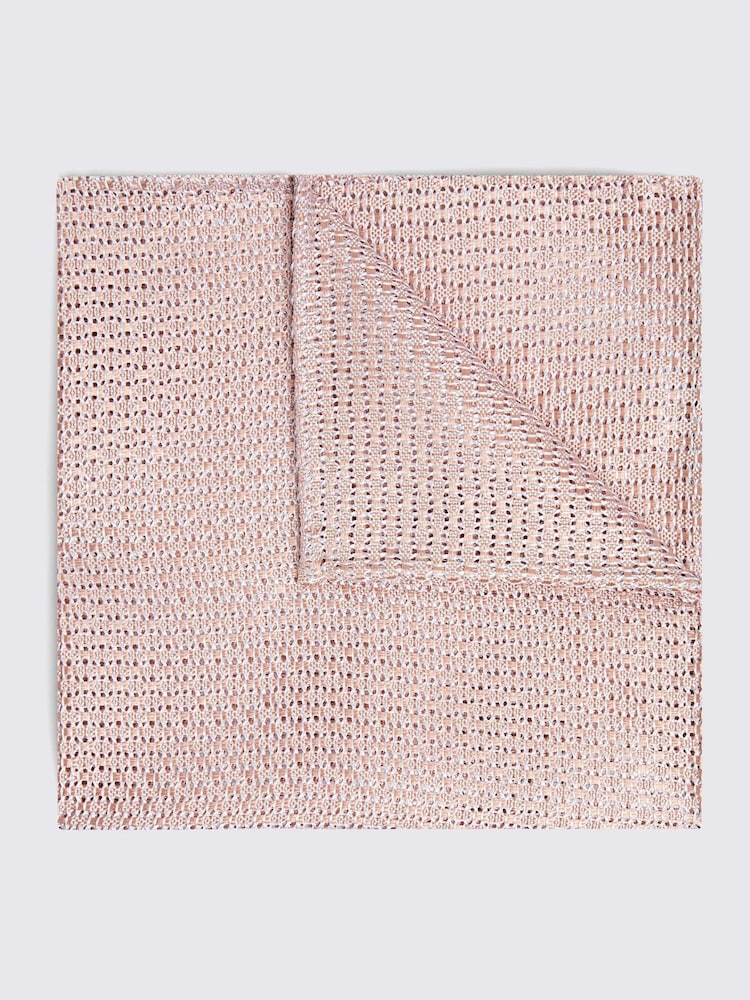 MOSS Italian Grenadine Pocket Square - Image 1 of 2