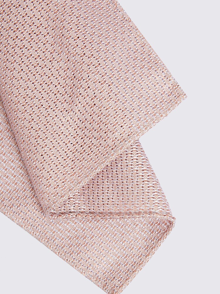 MOSS Italian Grenadine Pocket Square - Image 2 of 2