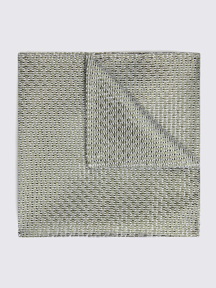 MOSS Italian Grenadine Pocket Square - Image 1 of 2