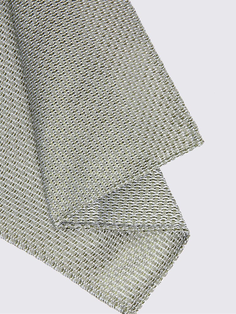 MOSS Italian Grenadine Pocket Square - Image 2 of 2
