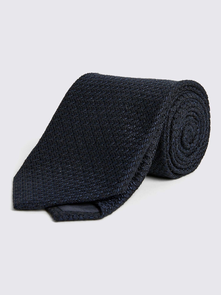 MOSS Sky Grenadine Tie - Image 1 of 6