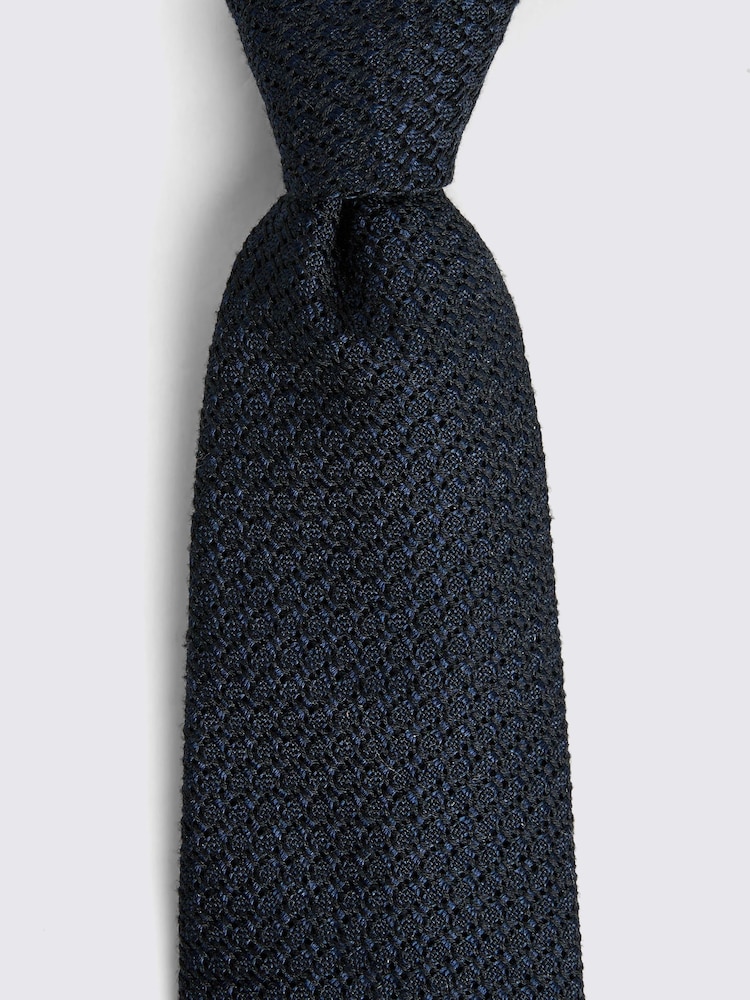 MOSS Sky Grenadine Tie - Image 2 of 6