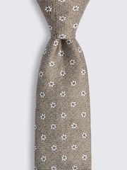 MOSS Pastel Gold Italian Medallion Tie - Image 2 of 2