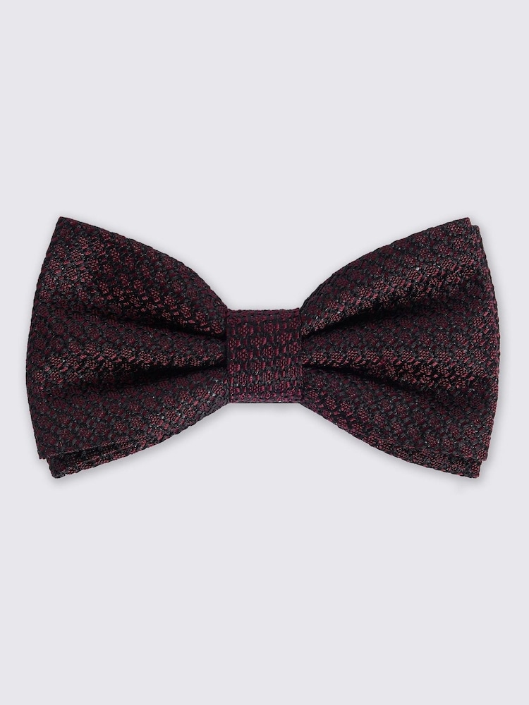 MOSS Gold Grenadine Bow Tie - Image 1 of 1 MOSS Gold Grenadine Bow Tie - Image 1 of 1