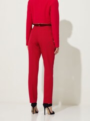 Star by Julien MacDonald Red Zip Detail Trousers - صورة 4 من 5