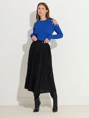 Star by Julien MacDonald Poppa Cold Shoulder Jumper - Imagem 4 de 6