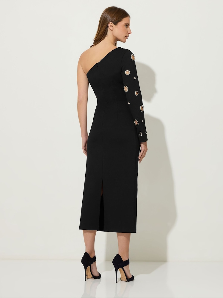 strapless open back dress Joie One Shoulder Cotton Eyelet Dress Small White Midi Sleeveless Ruff –  Luxe Fashion Finds