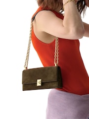 Kate Spade Green Deco Flip Chain Bag - Image 5 of 5