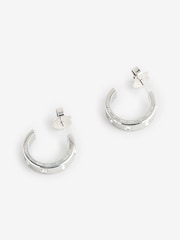 Kate Spade Silver Plated Huggies Earrings - Image 1 of 1