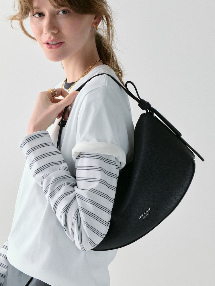 Kate Spade Loop Shoulder Black Bag - Image 5 of 5