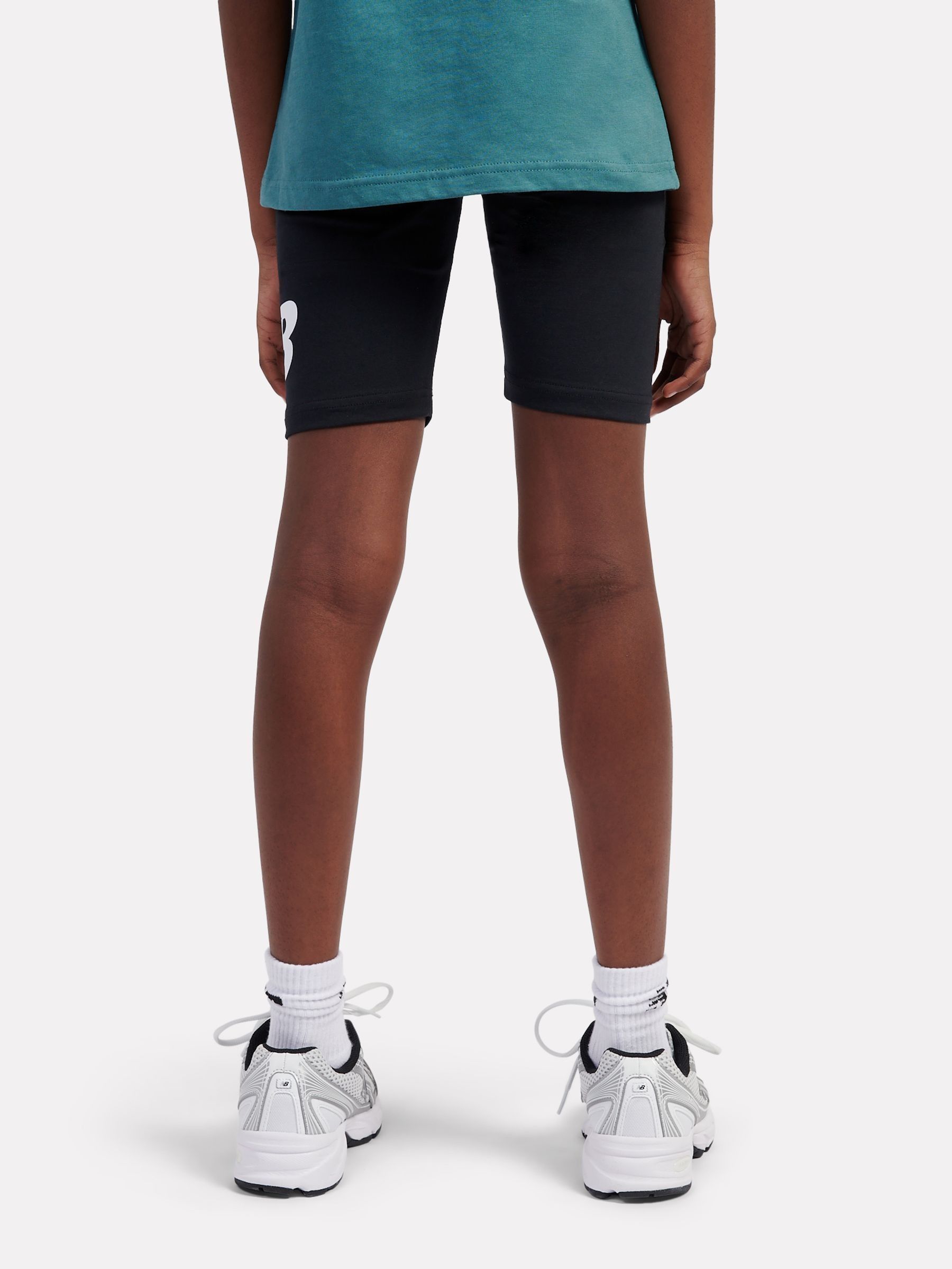 Buy New Balance Black Stacked Logo Cycle Shorts from Next Romania