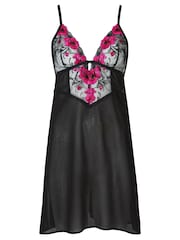 Ann Summers Black Boudoir Cami Set - Image 6 of 6