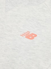 New Balance Script FT Graphic Print Crew Sweatshirt - Imagen 9 de 10