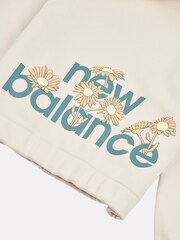 New Balance Natural Flower Graphic Print Full Zip Through Hoodie - Image 10 of 11