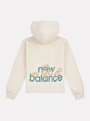 New Balance Natural Flower Graphic Print Full Zip Through Hoodie - Image 8 of 11