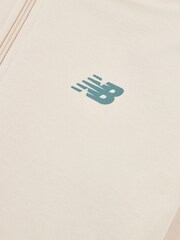 New Balance Natural Flower Graphic Print Full Zip Through Hoodie - Image 9 of 11
