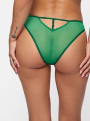 Ann Summers Mid Green Divine Temptation Brazilian Knickers - Image 2 of 5