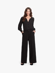 NYDJ Whitney High Rise Ponte Jersey Black Trousers - Image 4 of 6