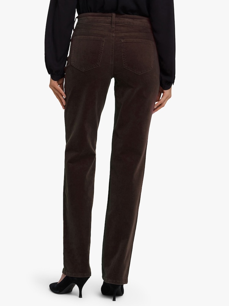 NYDJ Marilyn Straight Leg Corduroy Jeans - Image 2 of 4 NYDJ Marilyn Straight Leg Corduroy Jeans - Image 2 of 4