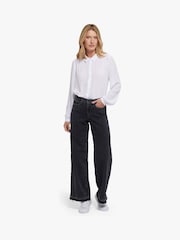 NYDJ Black Teresa Wide Leg Jeans With Released Hems - Image 1 of 5