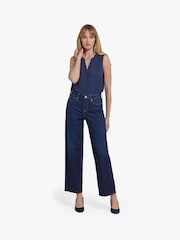 NYDJ Blue Jemma Barrel Leg Jeans - Image 1 of 5