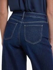 NYDJ Blue Jemma Barrel Leg Jeans - Image 5 of 5
