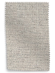 Chunky Boucle Easy Clean Dove Wilson Highback Armchair - Image 5 of 5