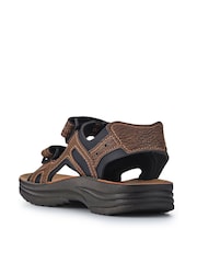 Pavers Brown Dual Touch-Fastening Sandals - Image 3 of 5