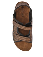 Pavers Brown Dual Touch-Fastening Sandals - Image 4 of 5