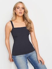 Long Tall Sally Blue Square Neck Cami Vest 2 Pack - Image 2 of 6