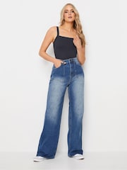 Long Tall Sally Blue Square Neck Cami Vest 2 Pack - Image 3 of 6
