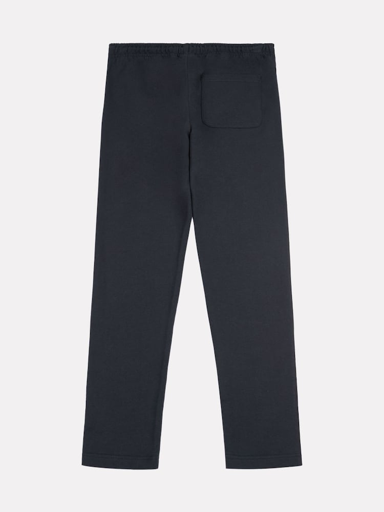 New Balance Black French Terry Small Logo Straight Leg Joggers - Image 2 of 3 New Balance Black French Terry Small Logo Straight Leg Joggers - Image 2 of 3