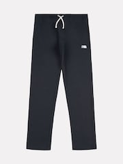 ブラック - New Balance フレンチテリー スモールロゴ ストレートレッグ ジョガー - 画像 5 / 7