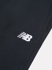 ブラック - New Balance フレンチテリー スモールロゴ ストレートレッグ ジョガー - 画像 7 / 7