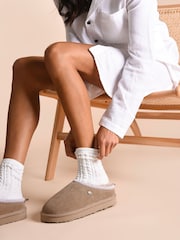 Just Sheepskin Ladies Erin Sheepskin Slippers - Image 1 of 5