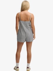 Superdry Blue Gingham Cami Playsuit - Image 6 of 8
