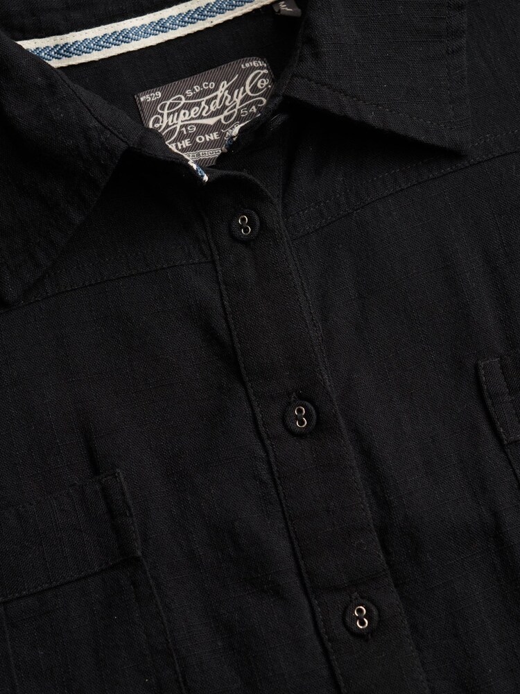 Superdry Black Belted Utility Playsuit - Image 7 of 7