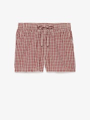 Superdry Red Cotton Stripe Elastic Shorts - Image 11 of 11