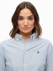 Superdry Slim Oxford Bd Long Sleeve Shirt - Imagen 5 de 7