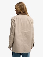 Superdry Natural Estate Cotton Barn Jacket - Image 3 of 8