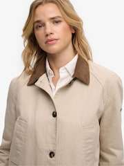 Superdry Natural Estate Cotton Barn Jacket - Image 6 of 8