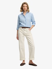 Синій - Superdry Premium Boyfriend Shirt - Image 1 of 5