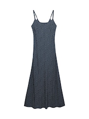 Albastru - Superdry Printed Cami Maxi Dress - Imaginea 4 din 5