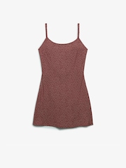 Superdry Red Printed Cami Mini Dress - Image 1 of 2