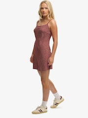 Superdry Red Printed Cami Mini Dress - Image 4 of 8