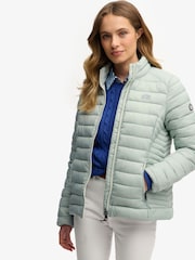 Superdry Green Fuji Lite Padded Jacket - Image 3 of 6