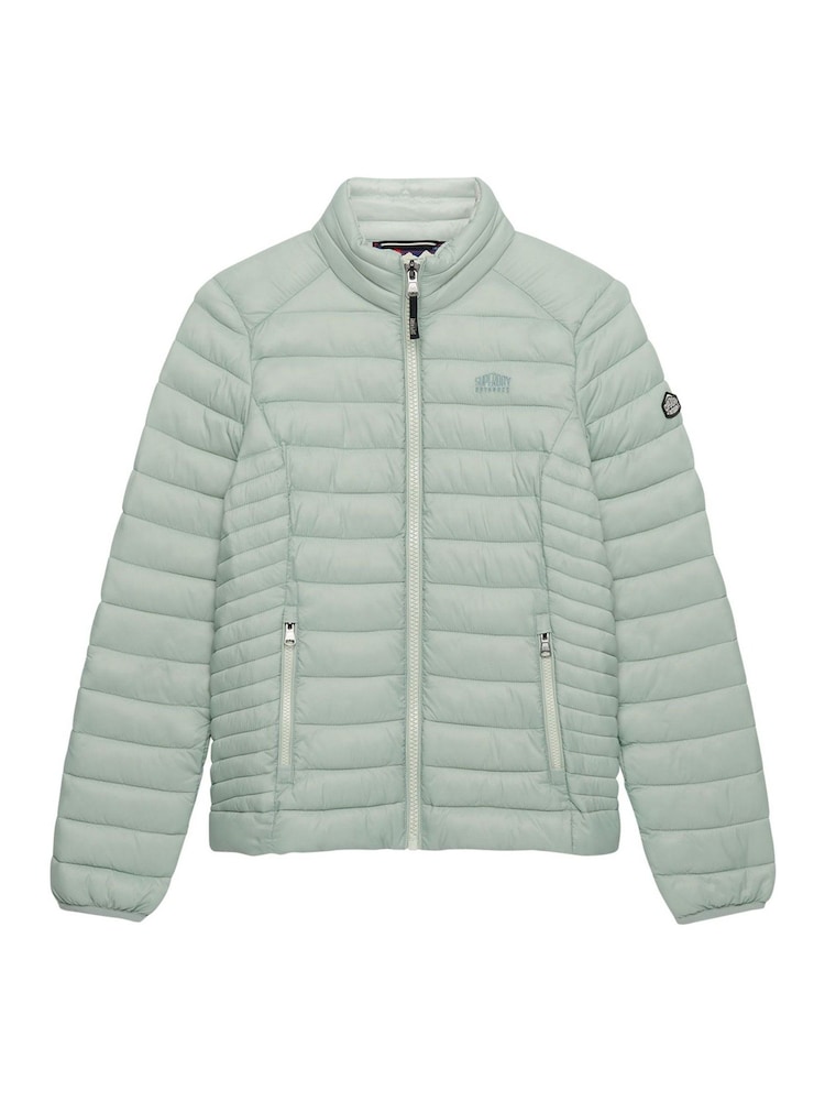 Superdry Green Fuji Lite Padded Jacket - Image 6 of 6