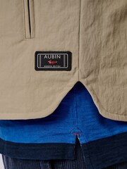 Aubin Green Lancaster Lightweight Nylon Gilet - Image 5 of 8