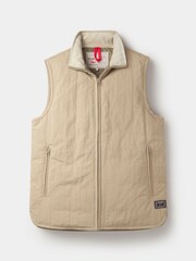 Aubin Green Lancaster Lightweight Nylon Gilet - Image 6 of 8