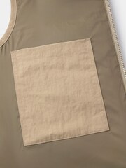 Aubin Green Lancaster Lightweight Nylon Gilet - Image 8 of 8
